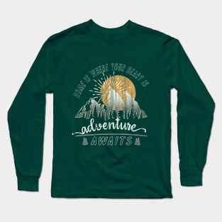 Adventure awaits Long Sleeve T-Shirt